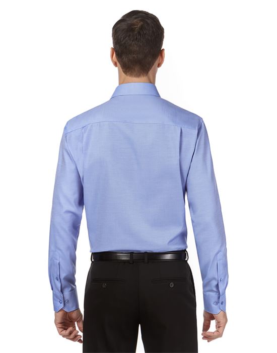 Vincenzo Boretti Herren-Hemd Body-Fit Männer lang-arm Hemden für Anzug Krawatte Business Hochzeit Freizeit besonders Slim-fit tailliert Uni-Farben bügelleicht