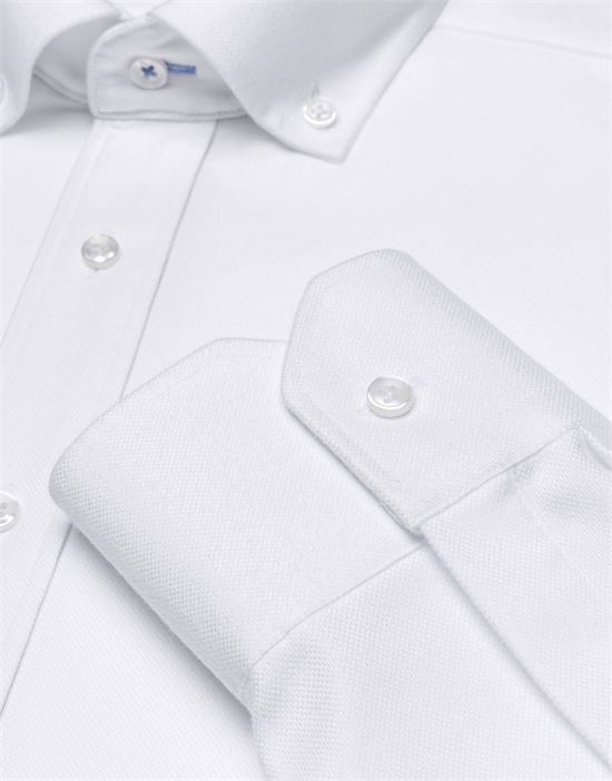 Shirt, slim-fit / fitted, soft oxford - non-iron
