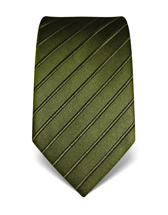 Krawatte aus reiner Seide, ton in ton gestreift