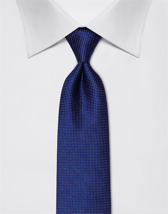 Krawatte aus reiner Seide, gepunktet