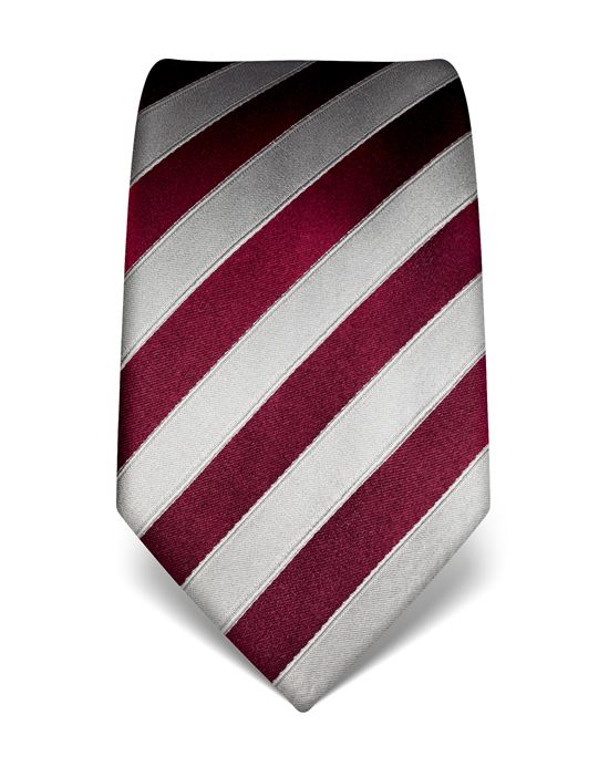 Tie, pure silk, striped