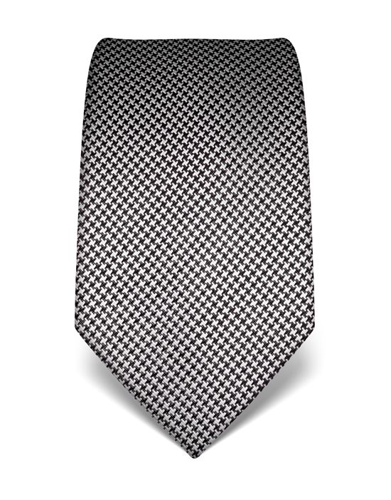 Krawatte aus reiner Seide, Hahnentritt