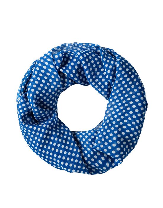 Scarf, fashionable - loop scarf dotted