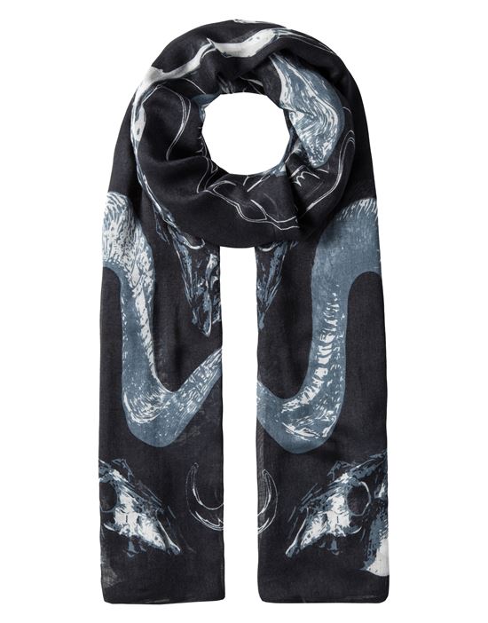 Scarf, fashionable - abstract patterned