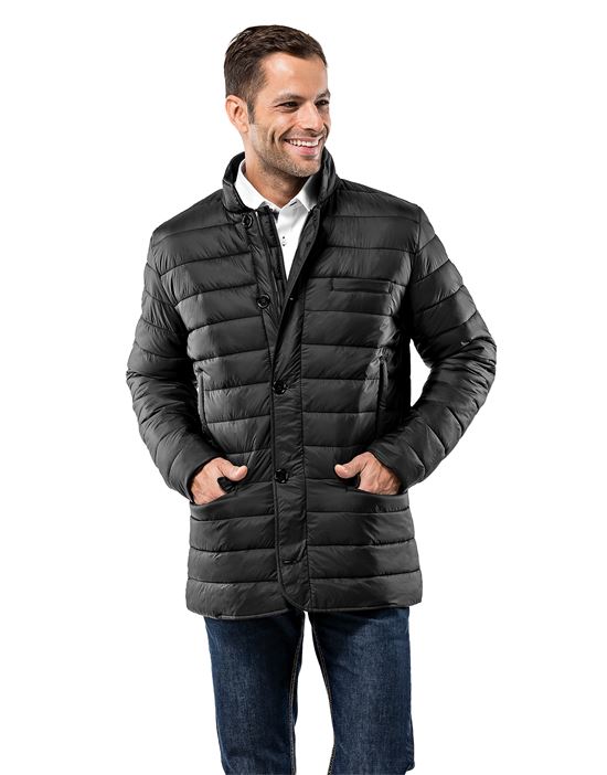 Fitted, quilted jacket, blazer design, soft padded